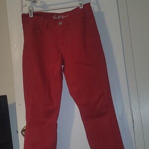 Old Navy Sweetheart Red Jeans